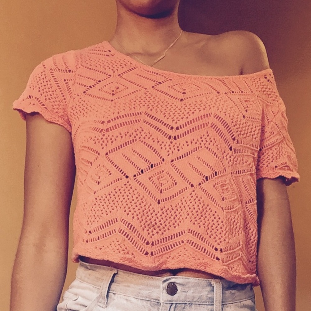 Crochet crop top