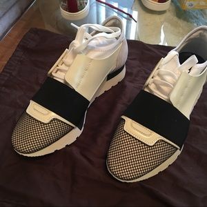 Balenciaga Mixed Media Sneaker Trainer