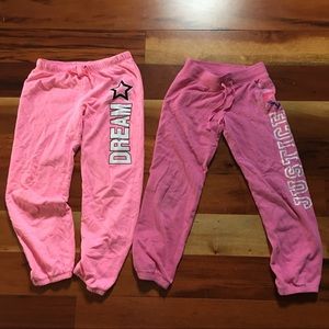 Girls Size 10 / 12 Justice Sweats