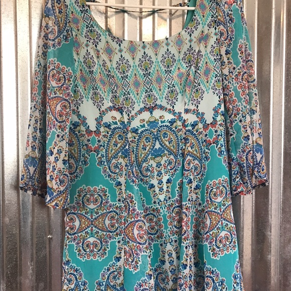 Flowy Boho Mini Dress✨ - Picture 4 of 4