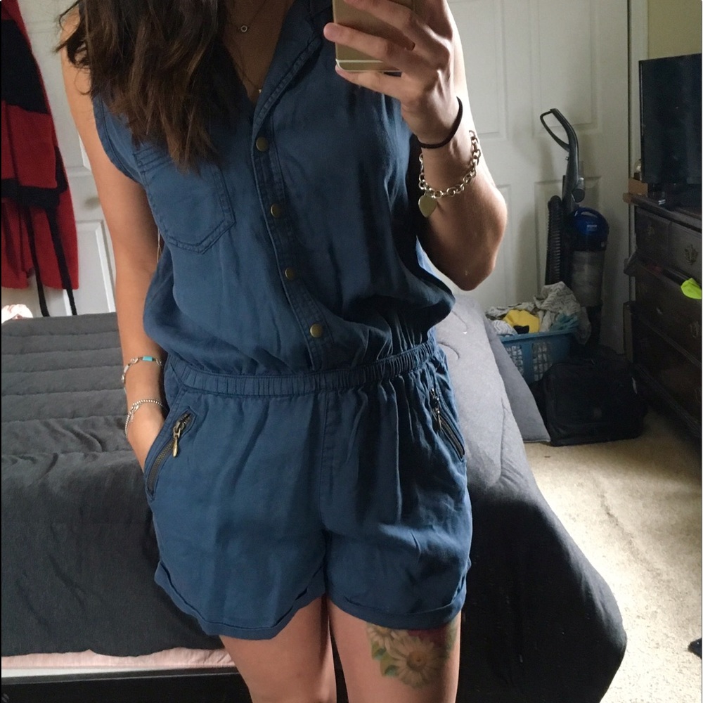🆕Dusty Blue Romper
