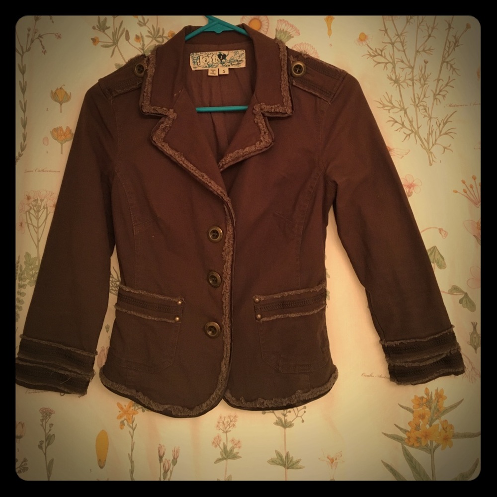 Jolt- rustic blazer