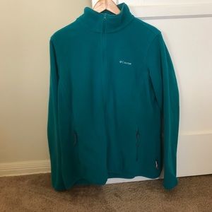 Columbia XL never been worn green jacket.