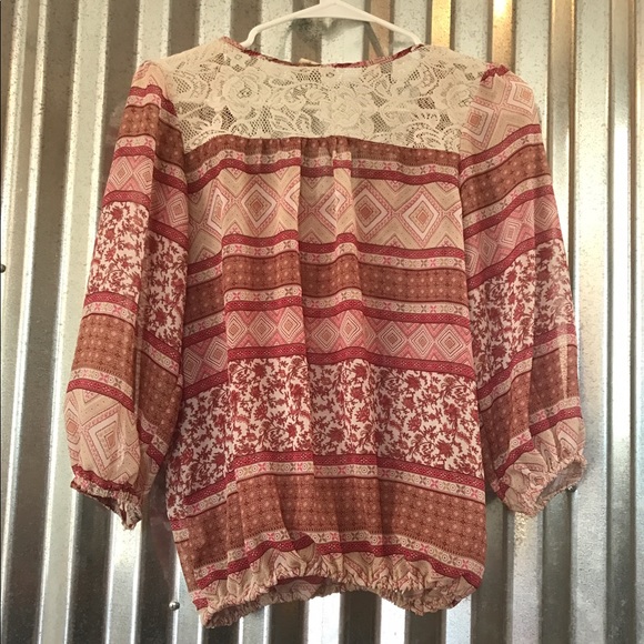 Boho Dress Top 💕 - Picture 3 of 3