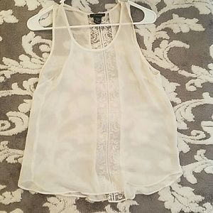 Sheer White Tank