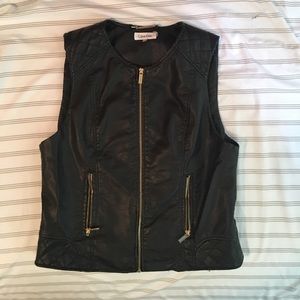 Calvin Klein Leather Vest