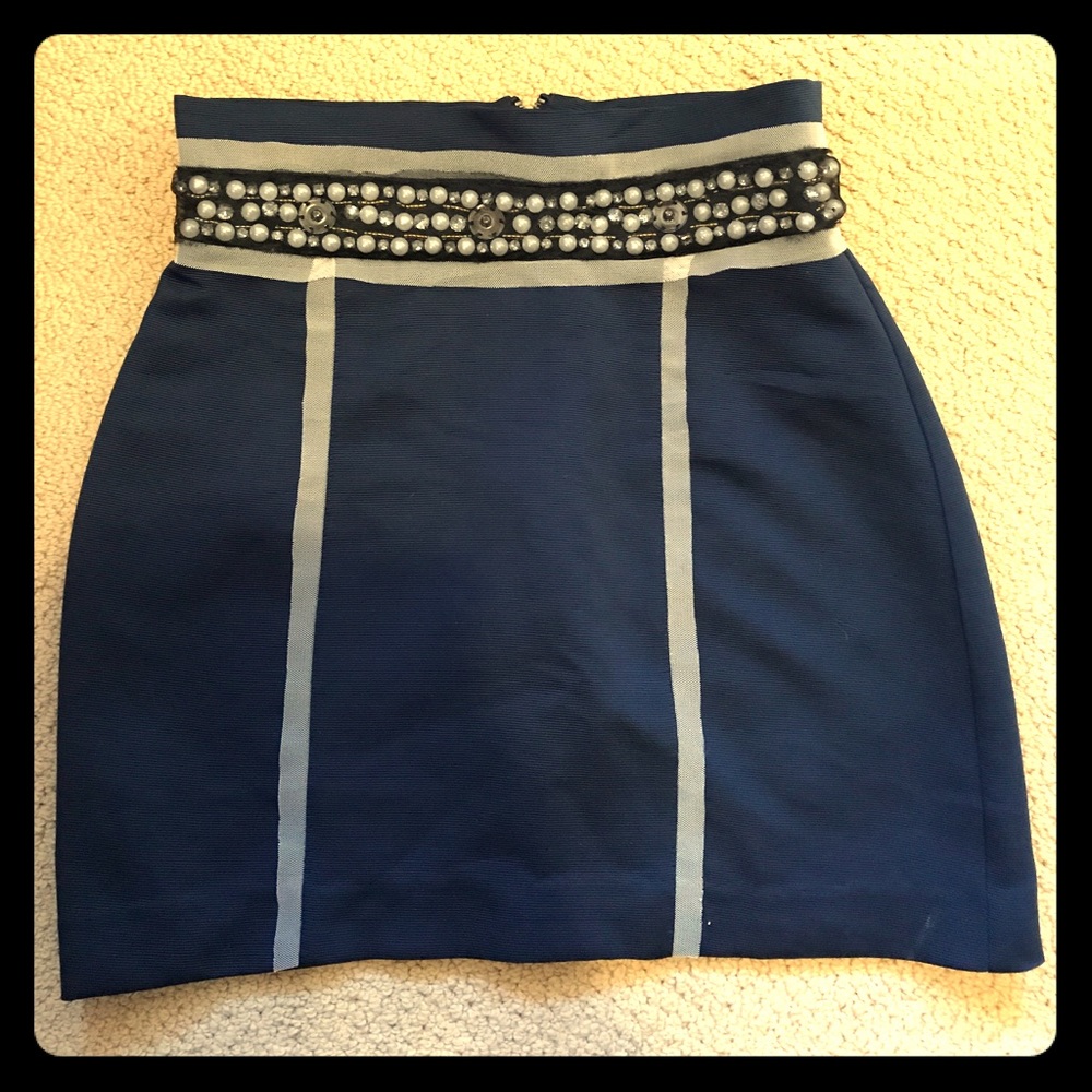 Forever 21 Twelve by Twelve Blue Skirt