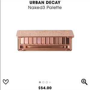 NEW Urban Decay Naked 3 palette