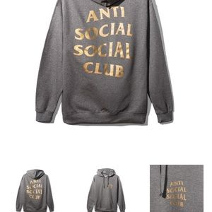 Antisocialsocialclub "metal gear" hoodie