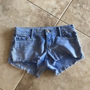 Blue hollister shorts