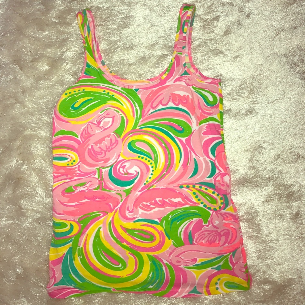 Lilly Pulitzer Paisley Tank Size M