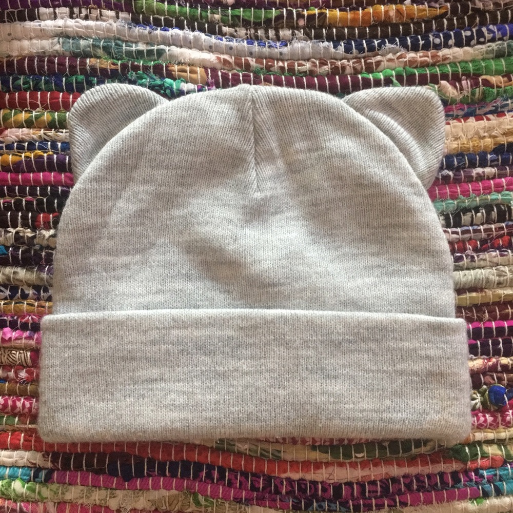 F21 Cat Ear Beanie
