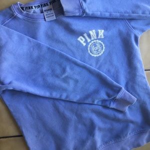 vs pink lavender crew neck