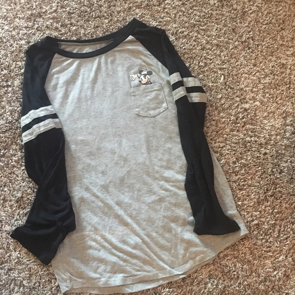 ❌SOLD❌Minnie Mouse Pocket Baseball Tee