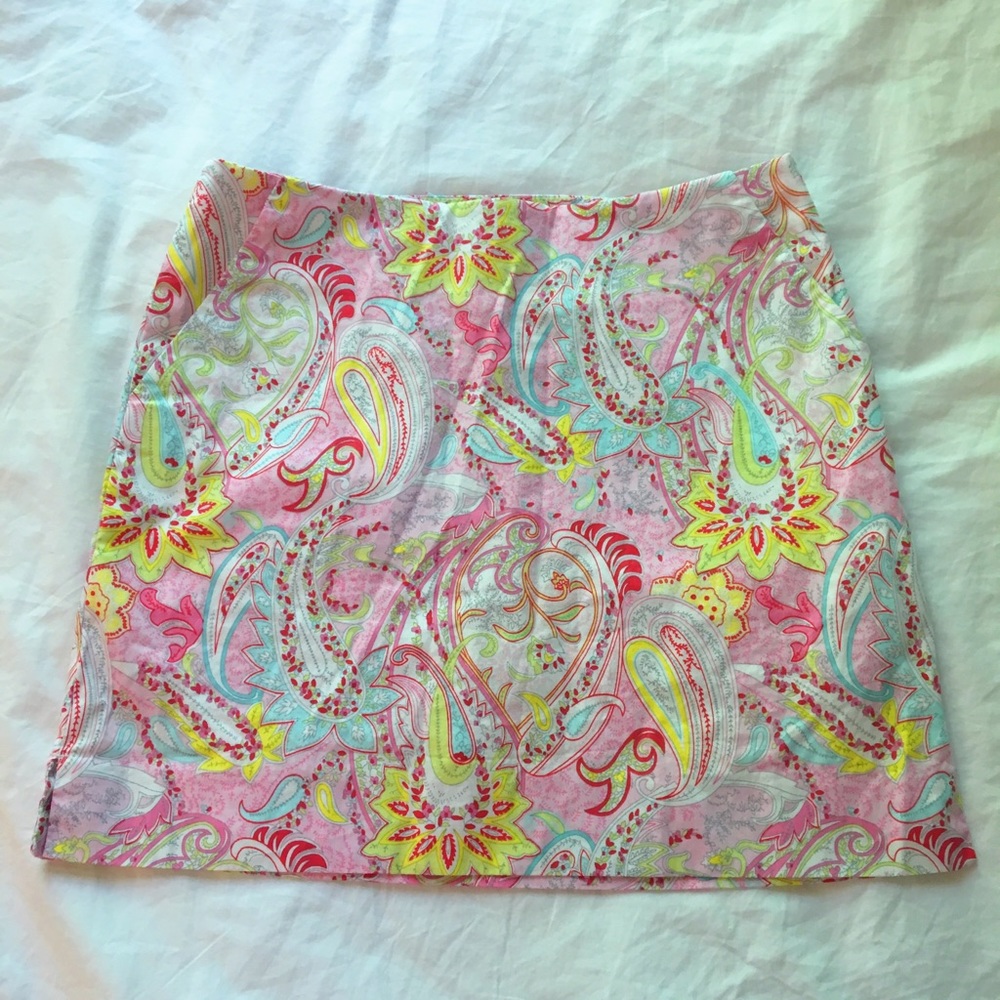 Sydney Elizabeth Paisley Golf Skirt