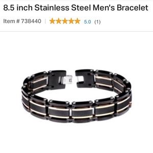 Stainless Steel 8.5 Inch Bracelet