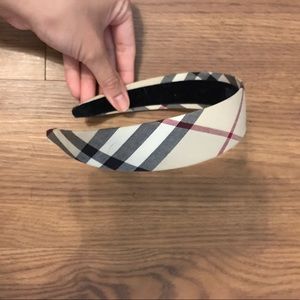 Burberry headband
