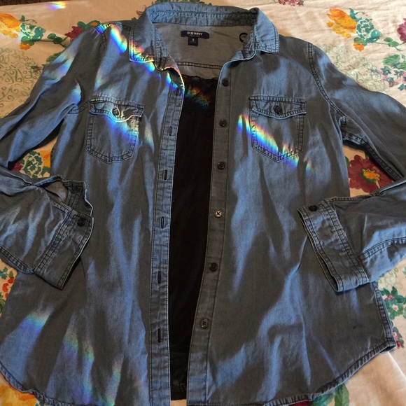 🇺🇸❤️Sale❤️🇺🇸 Old Navy Chambray Shirt - Picture 5 of 5