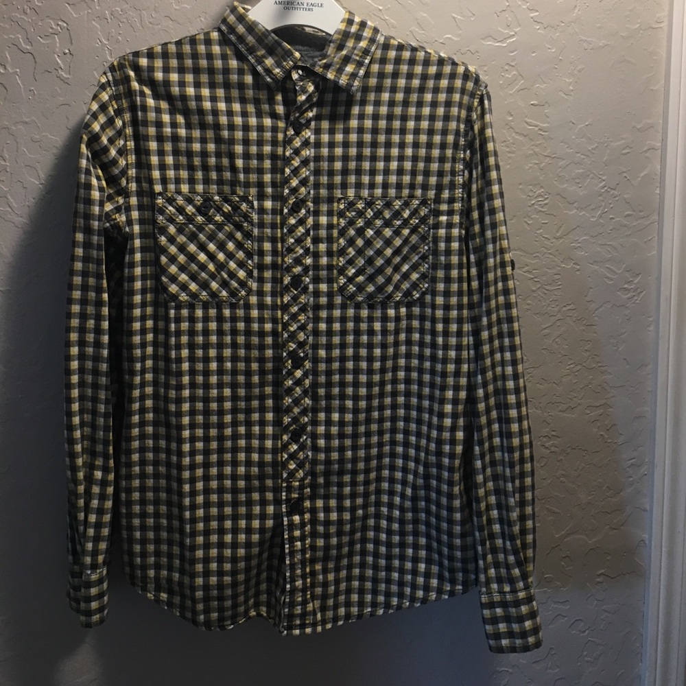 Athletic fit button down