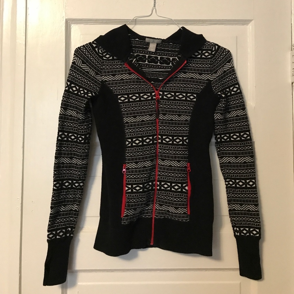 Nordic Pattern Hoodie