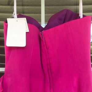 Dresses - NET VINTAGE Hot Pink Strapless Dress Dresses - NET VINTAGE Hot Pink Strapless Dress