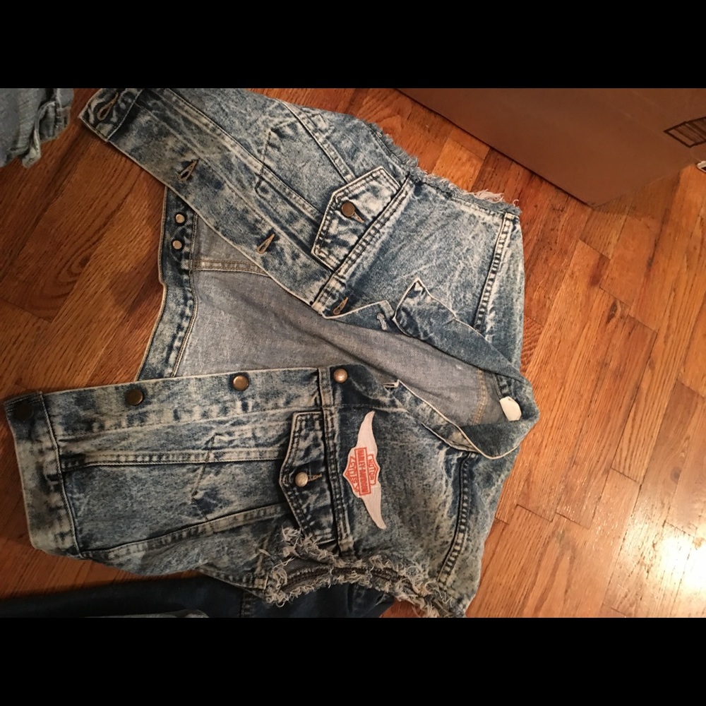 "Harley" jean jacket