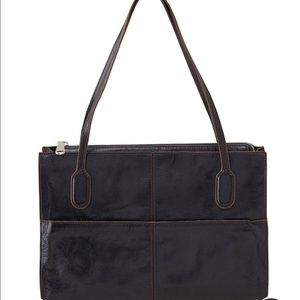 Hobo Friar shoulder bag/tote with wallet in Black