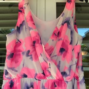 Betsey Johnson Dresses - Neon Pink Floral Dress Betsey Johnson Dresses - Neon Pink Floral Dress