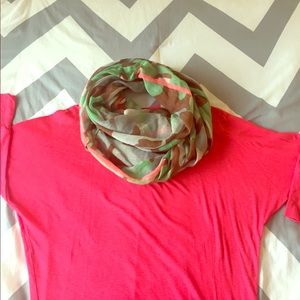Camouflage & Leopard infinity scarf