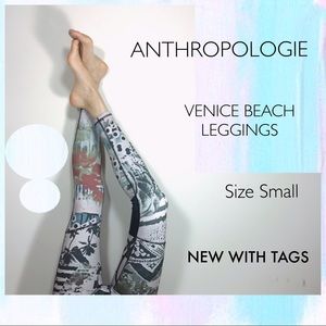 Anthropologie Venice Beach Leggings