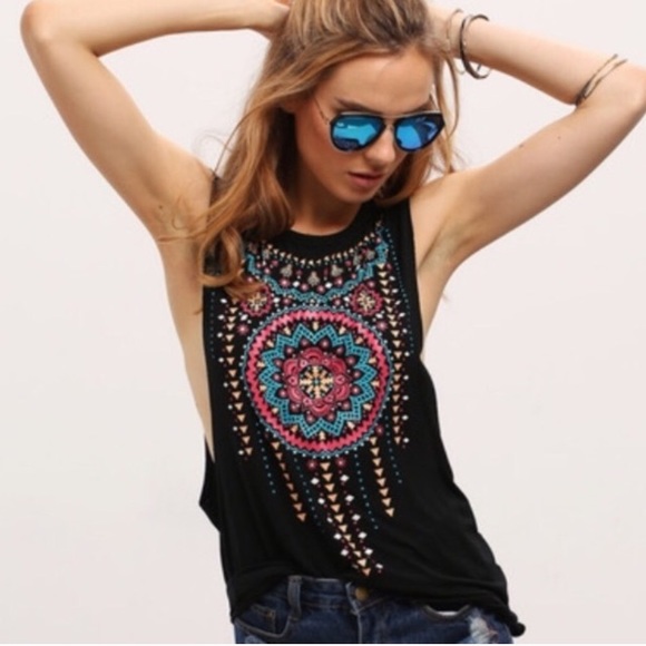 Boutique Tops - Tribal Print Tank