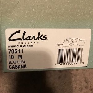 Black sandals w/ small heel brand new, never worn