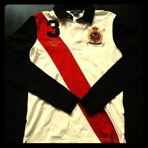 Ralph Lauren Long Sleeve Polo Women SZ Small