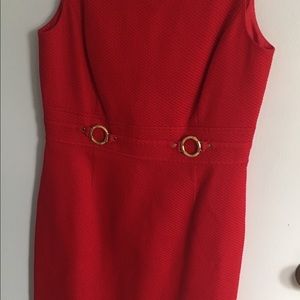 Red Tahari Dress