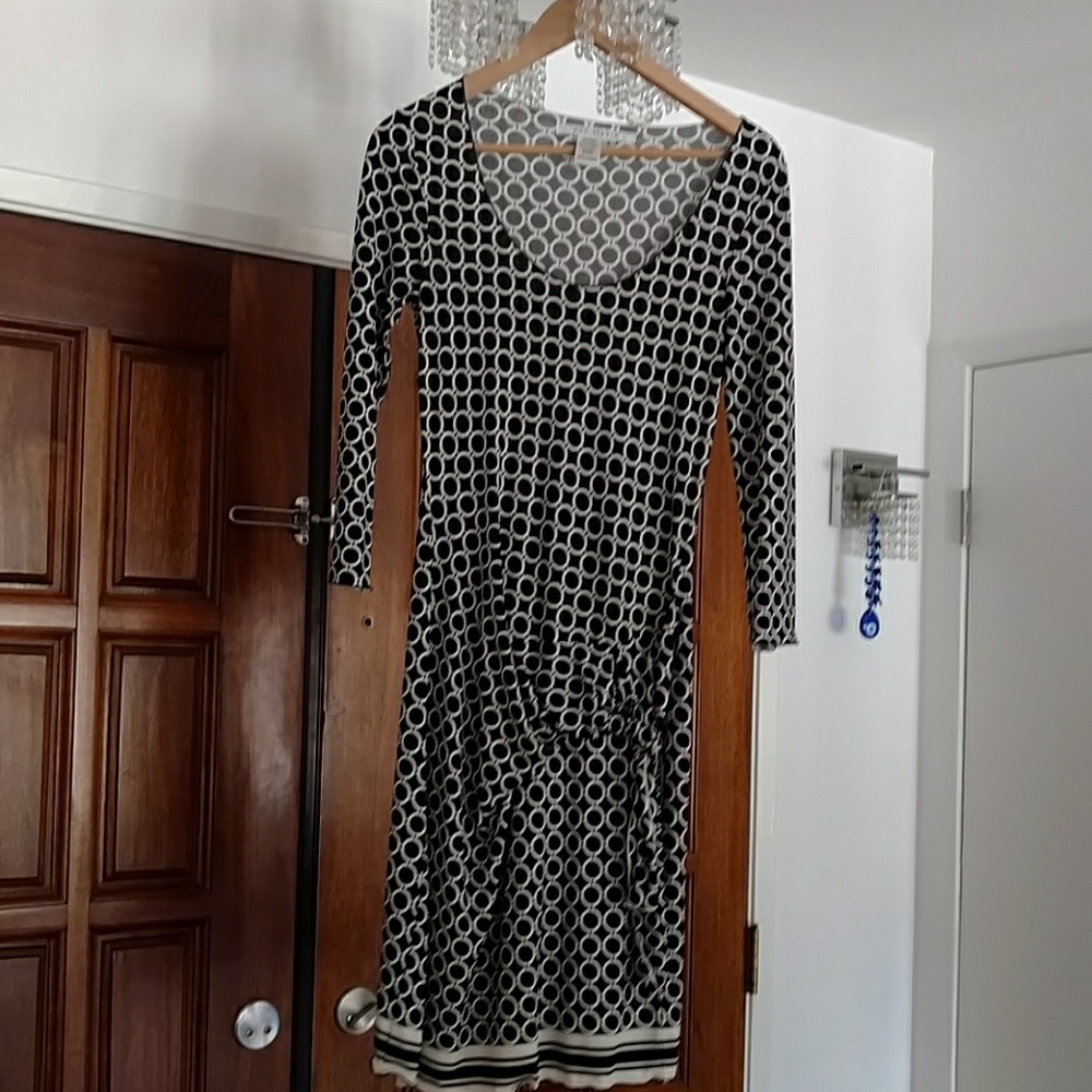 Black and White light dress