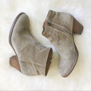 Madewell Suede Heeled Boots