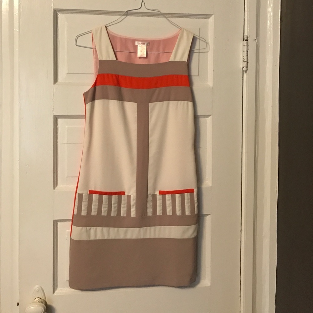 Colorblock Mod Dress - Picture 3 of 4