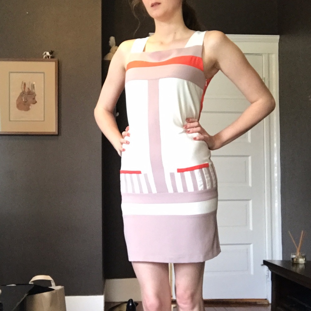 Colorblock Mod Dress