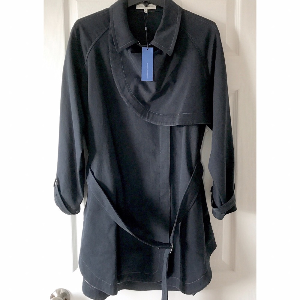 ✨NWT Rebecca Minkoff CECE COAT Navy Blue✨