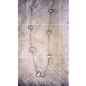 Heart necklace with little bracelet