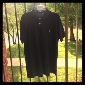 Navy Blue Polo (M)