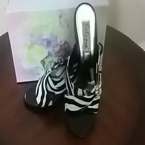 Zebra print shoes