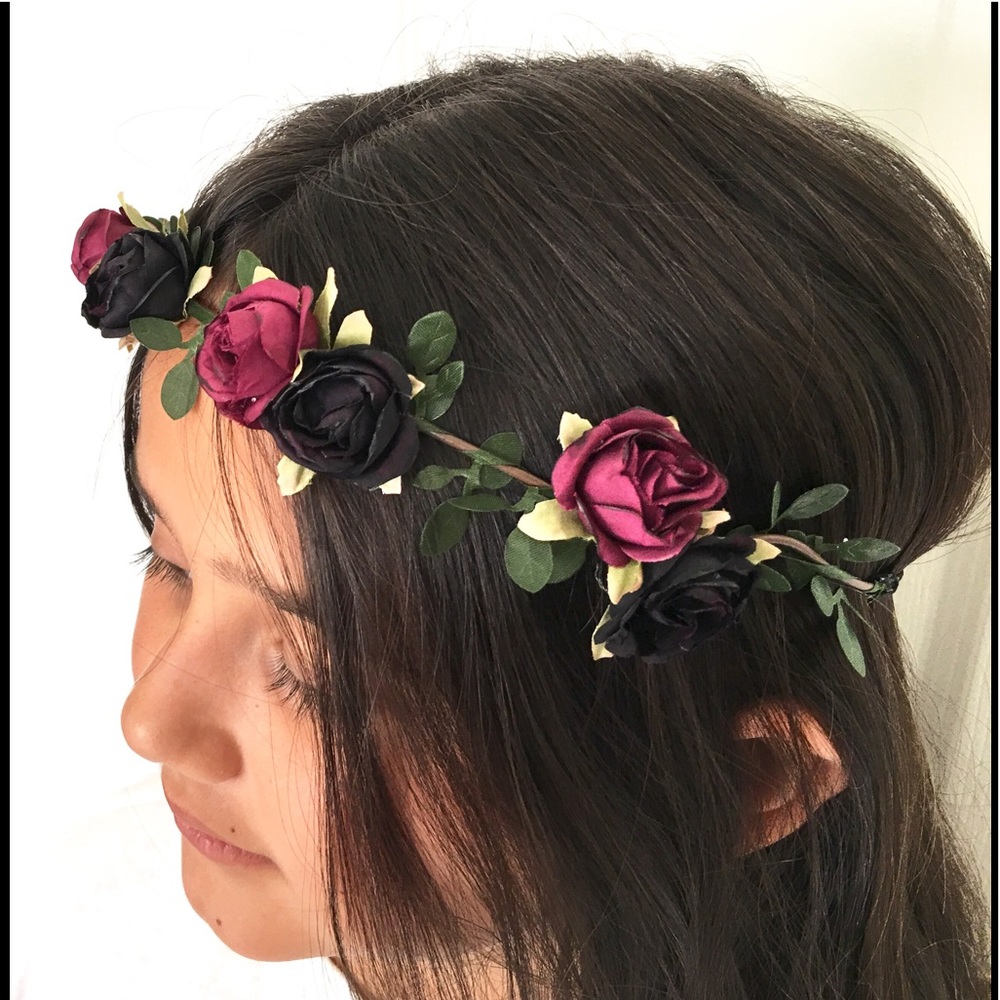 😍 4/$20 Floral rose headband hair accessory - Picture 3 of 4