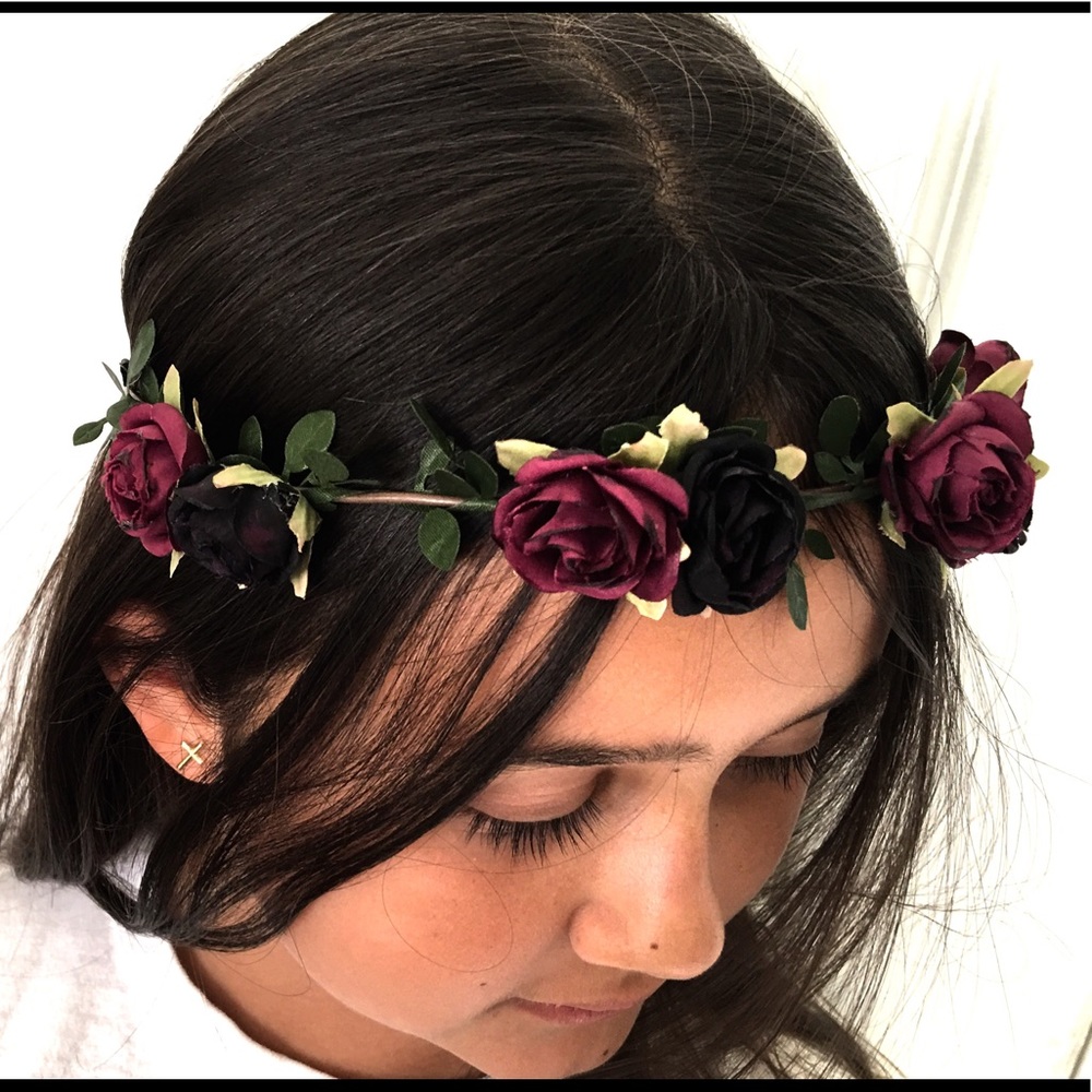 😍 4/$20 Floral rose headband hair accessory - Picture 4 of 4