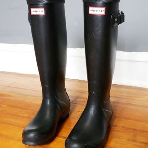Tall Hunter boots *Never Worn Socks included*