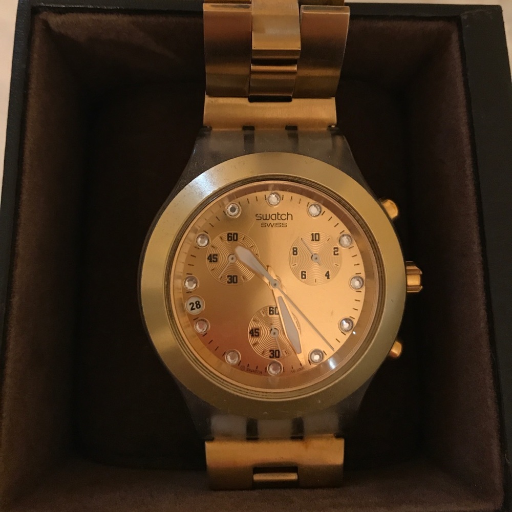 Swatch Gold Classic Watch