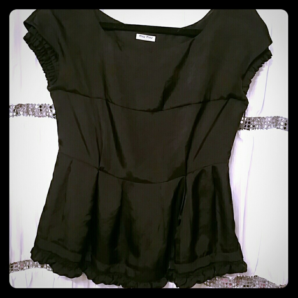 Authentic Miu Miu top