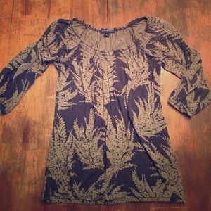 Banana Republic 3/4 length top