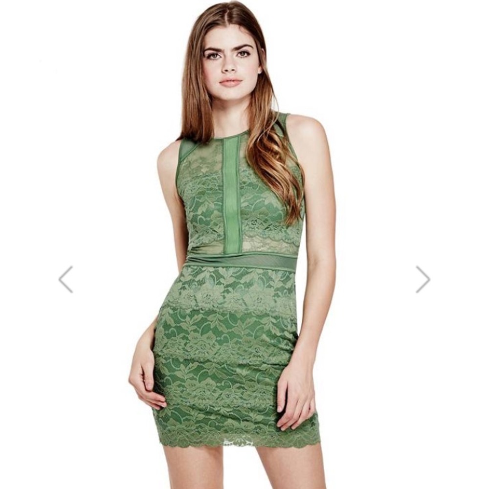 Women's green GUESS dress