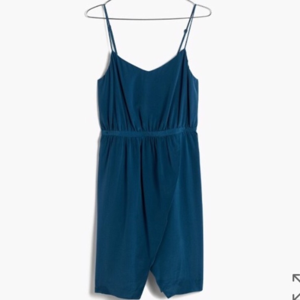 Madewell Silk MIni Blue Dress - New without tags.